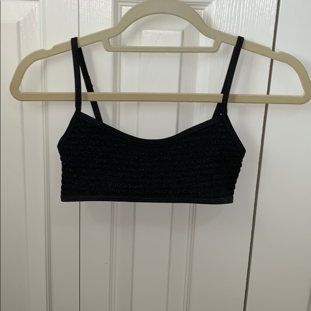 BRAND NEW LA HEARTS BLACK BIKINI TOP